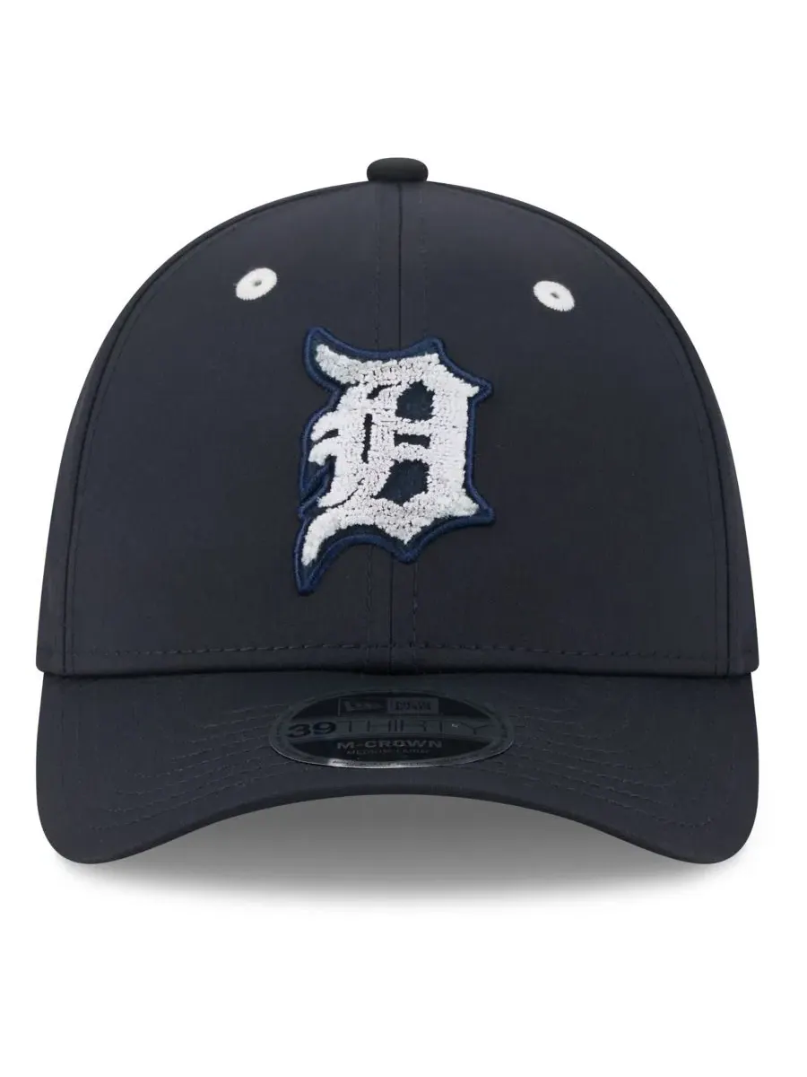 Кепка с вышивкой Detroit Tigers, M-Crown Flex Hat New Era — изображение 2 из 5, темно-синий