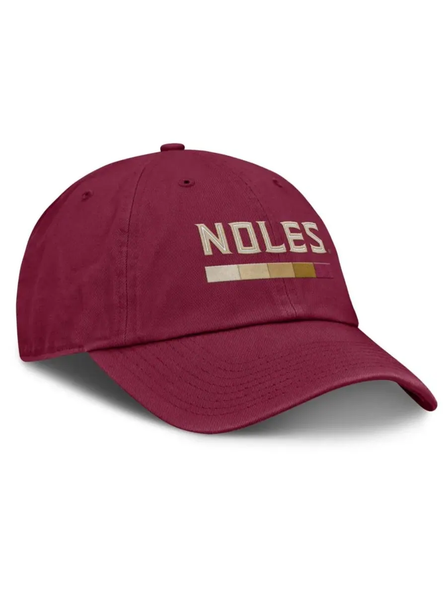 Кепка Nike Club Campus с вышивкой Florida State Seminoles — изображение 3 из 4, гранат