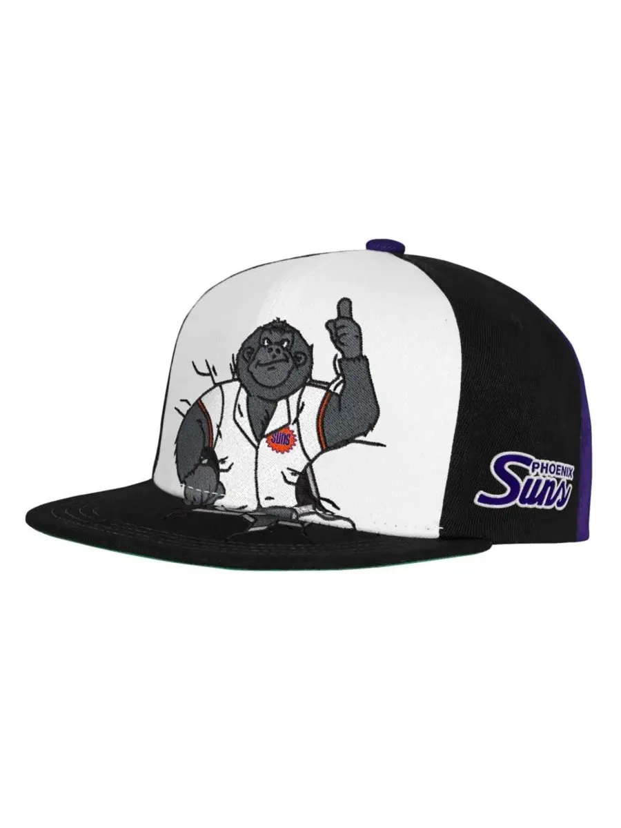 Кепка-снэпбек с вышивкой Mascot Mitchell & Ness — изображение 1 из 2, черный