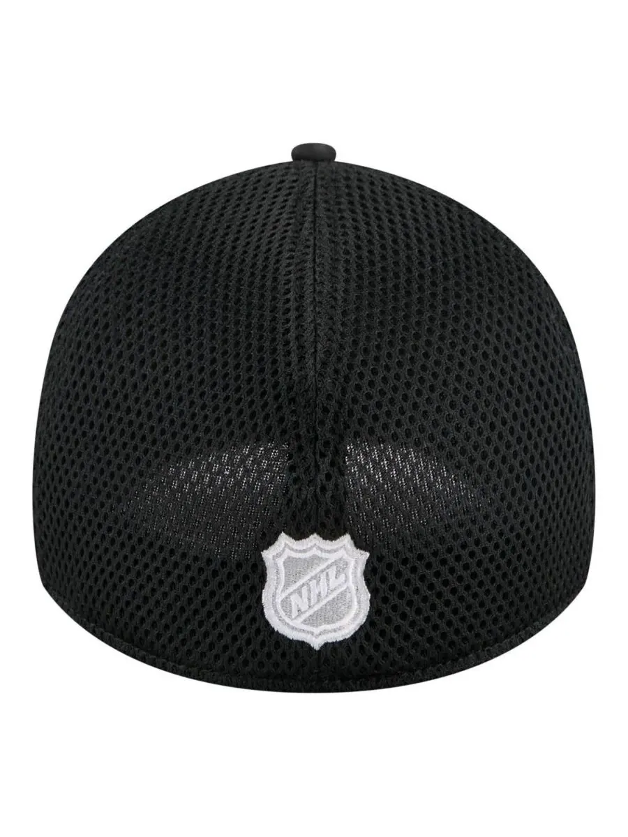 Кепка New Era 39THIRTY с вышитым логотипом Los Angeles Kings — изображение 4 из 5, черный