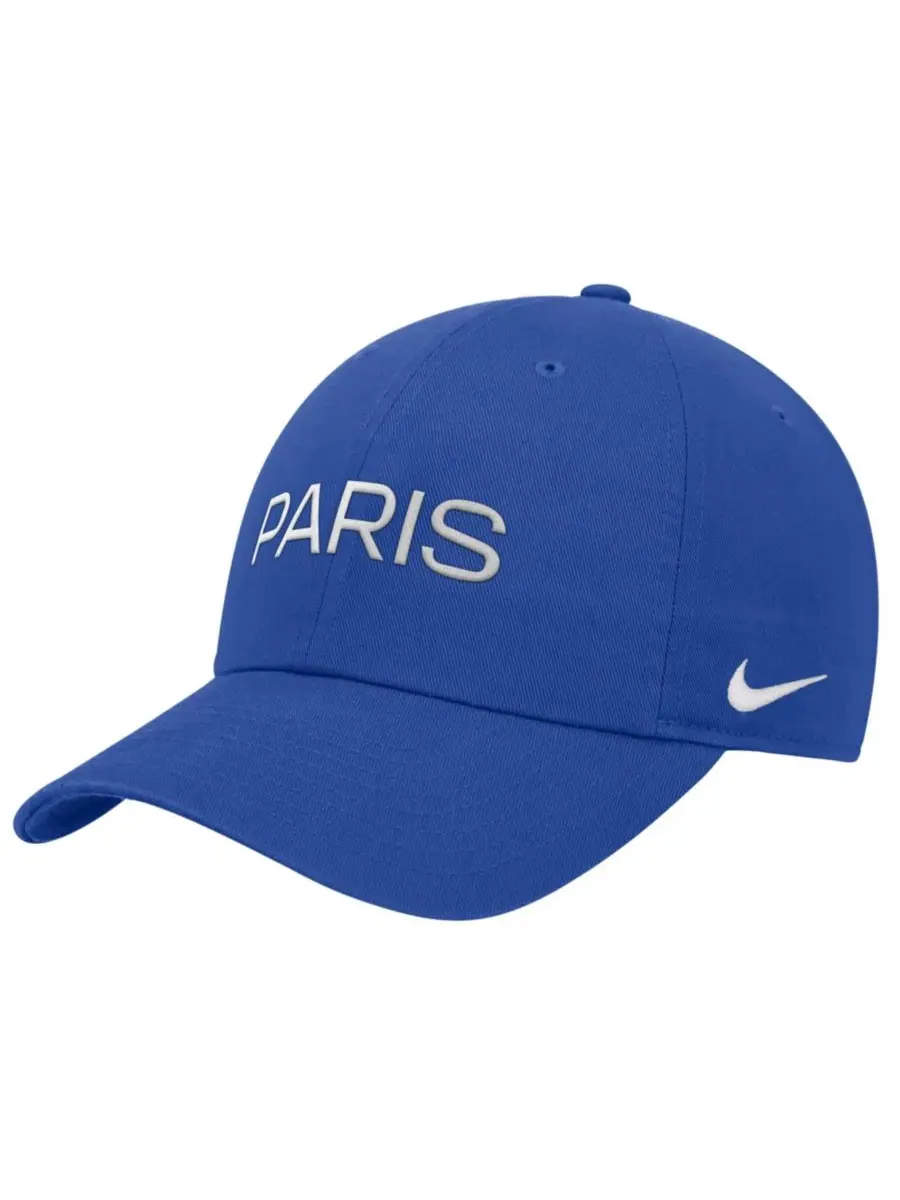 Кепка PSG Club с регулируемым ремешком Nike — изображение 1 из 1, королевский