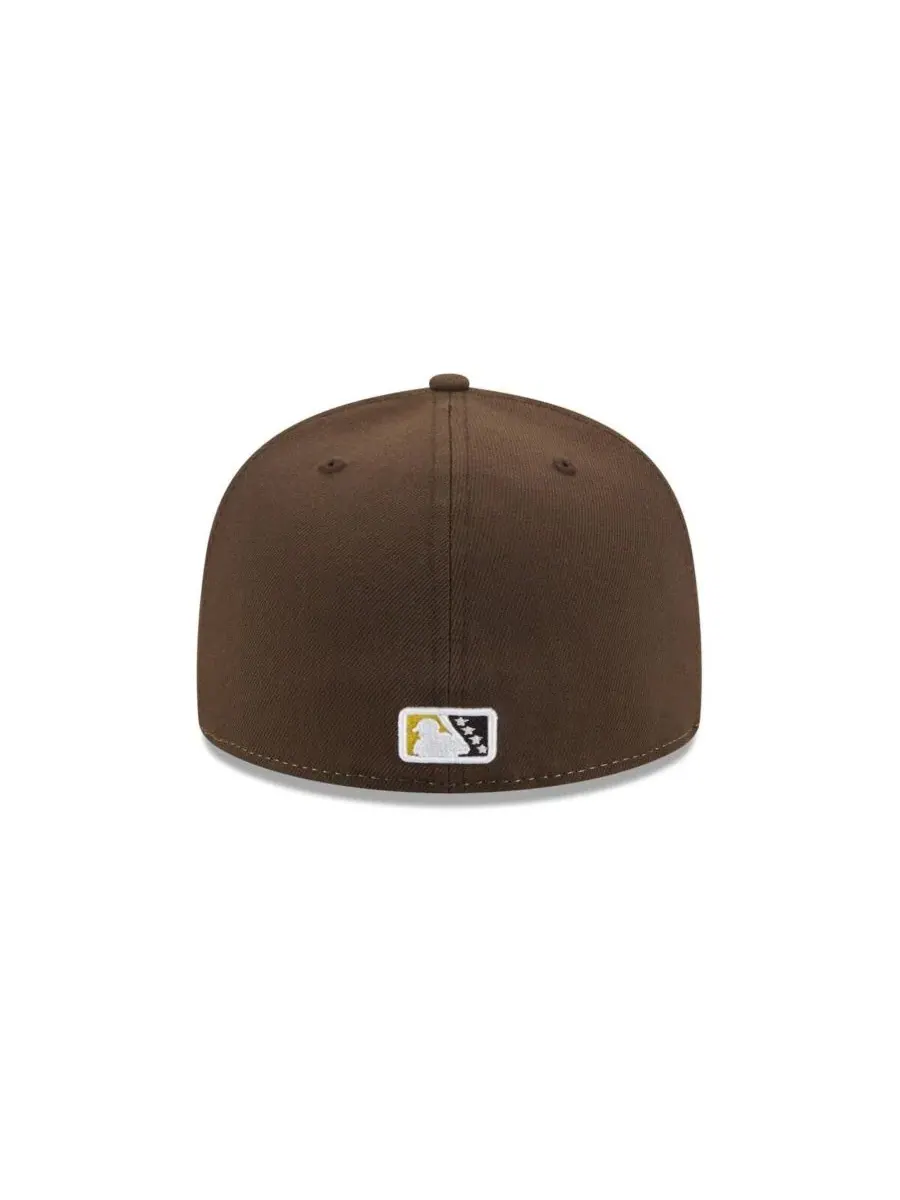 Кепка с высокой тульей и плоским козырьком Fort Wayne TinCaps Theme Nights 59FIFTY New Era — изображение 4 из 4, желтый