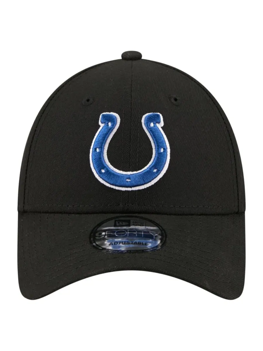 Кепка New Era Core Team 9FORTY с вышитым логотипом Indianapolis Colts — изображение 5 из 5, черный