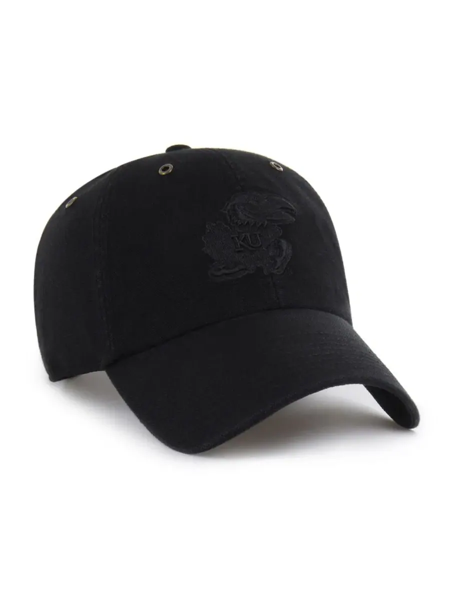 Кепка с вышитым логотипом Kansas Jayhawks, Carhartt x '47 — изображение 2 из 4, черный