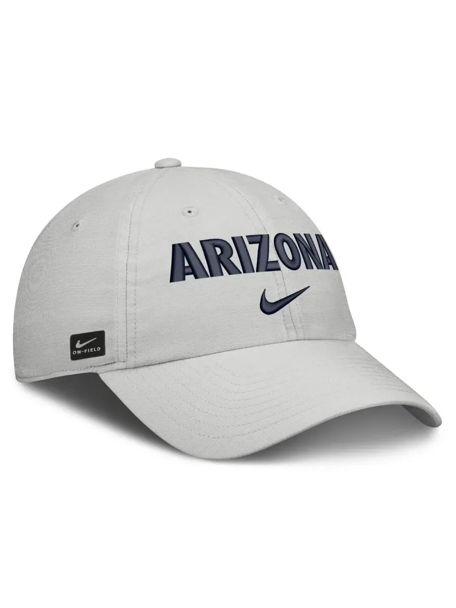 Кепка Nike Arizona Wildcats 2026 On-Field Gameday Club — изображение 3 из 4, серый