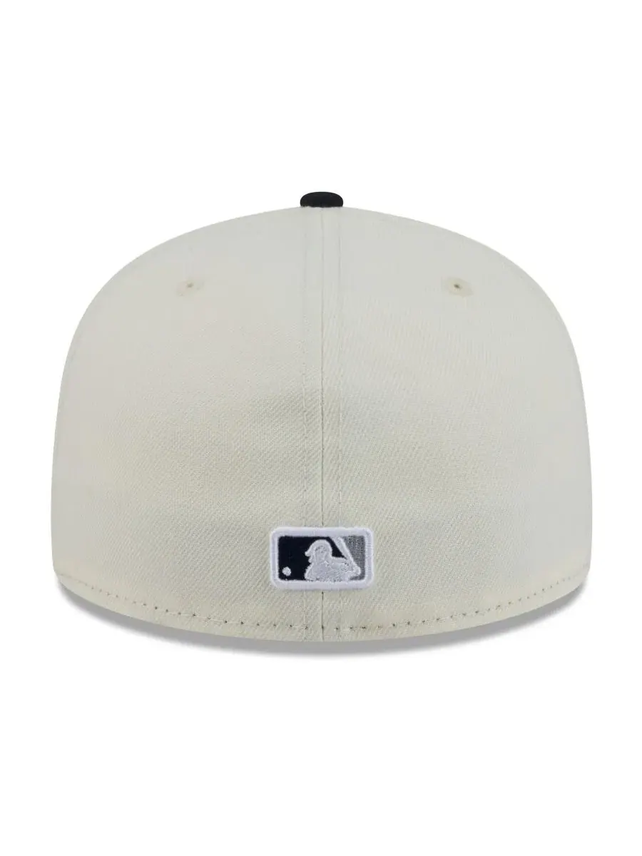 Кепка New York Yankees Blossom 59FIFTY New Era — изображение 4 из 5, белый темно-синий