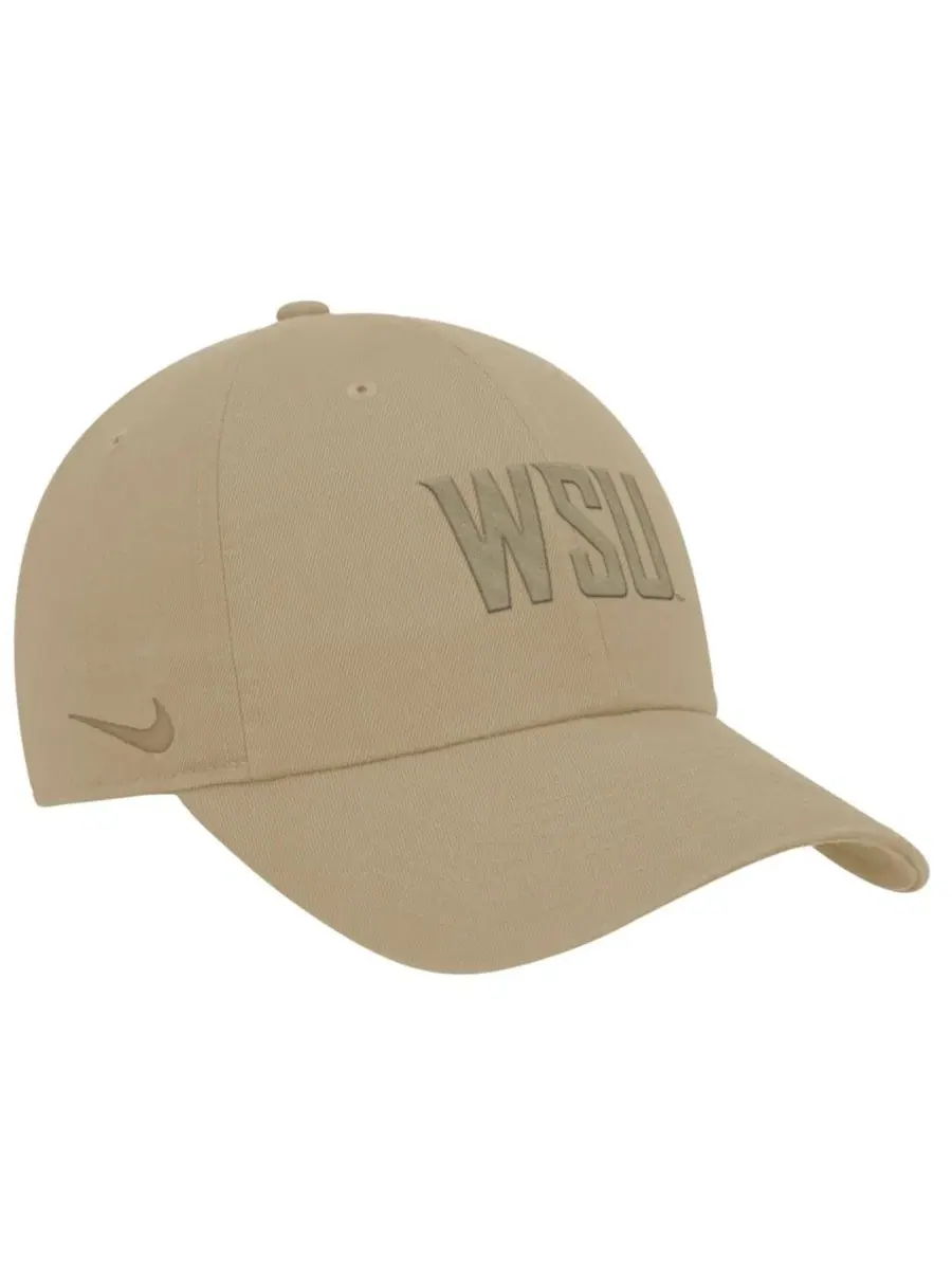 Бейсболка Washington State Cougars Club с вышивкой Nike — изображение 2 из 3, бежевый