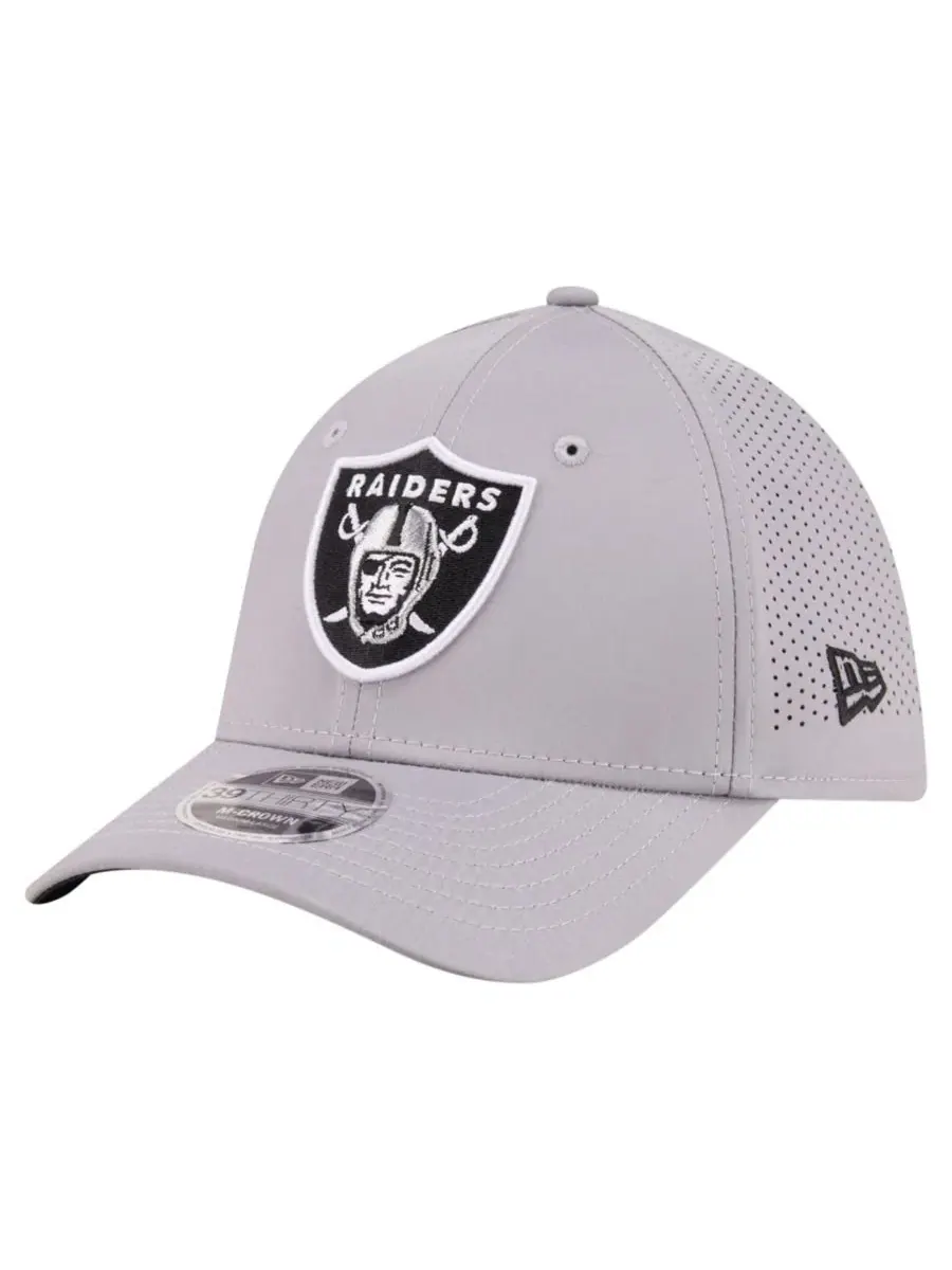 Кепка с вышивкой Las Vegas Raiders New Era — изображение 1 из 5, серый