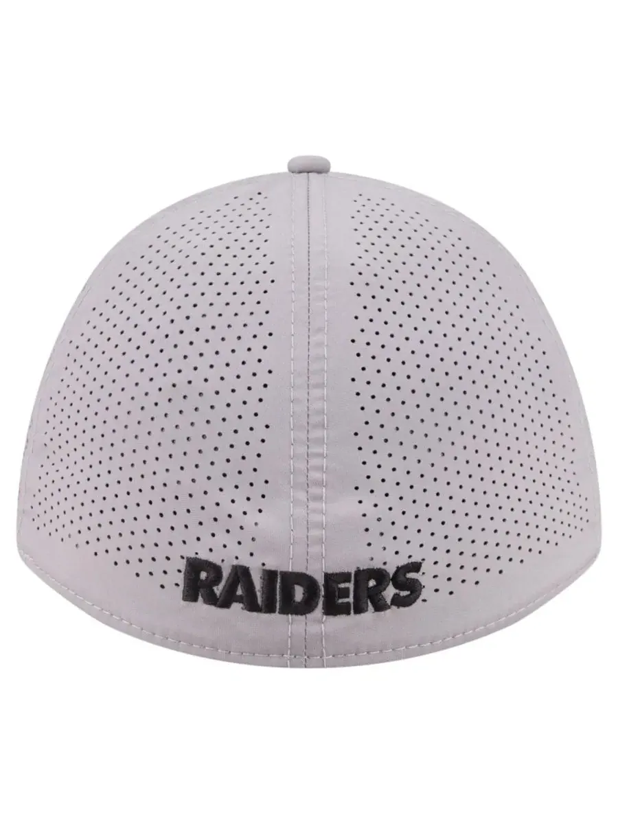 Кепка с вышивкой Las Vegas Raiders New Era — изображение 3 из 5, серый