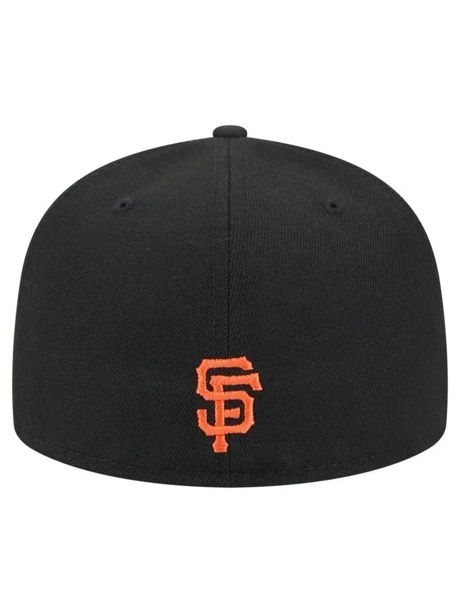 New Era Мужская черная бейсболка San Francisco Giants Ransom 59FIFTY — изображение 3 из 5, черный