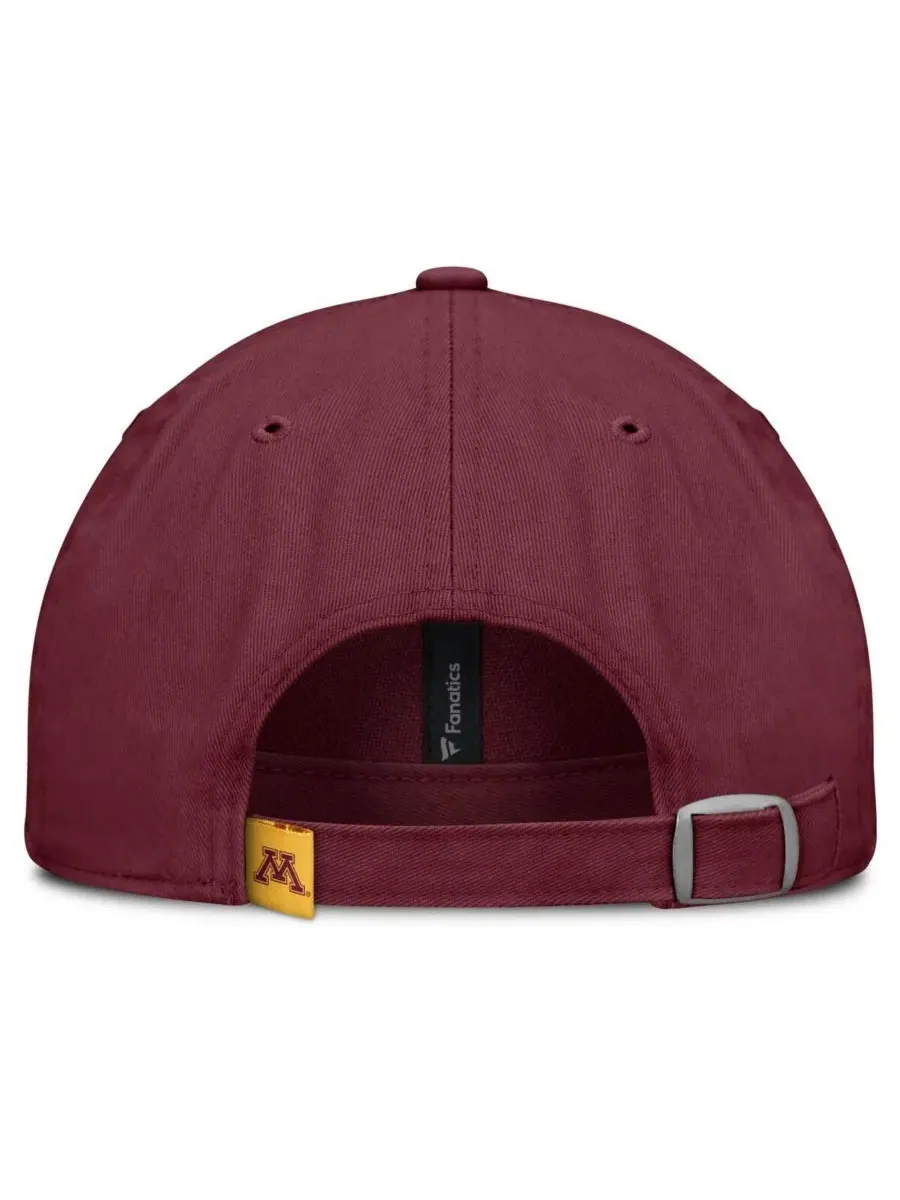 Fanatics Женская регулируемая бейсболка бордового цвета с символикой Minnesota Golden Gophers — изображение 2 из 4