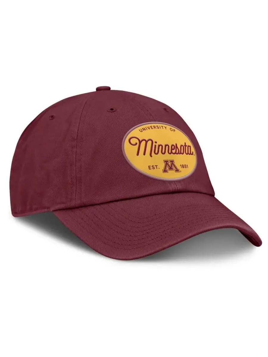 Fanatics Женская регулируемая бейсболка бордового цвета с символикой Minnesota Golden Gophers — изображение 3 из 4