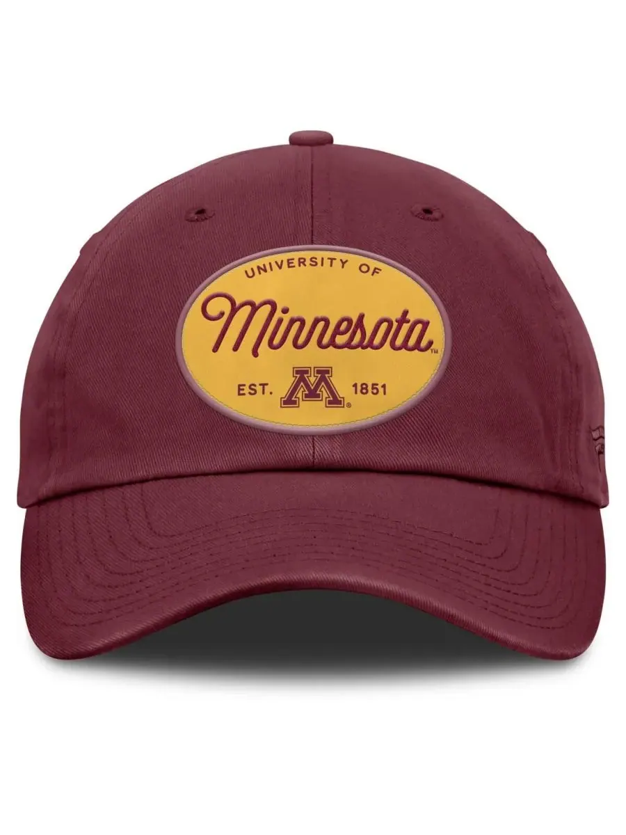 Fanatics Женская регулируемая бейсболка бордового цвета с символикой Minnesota Golden Gophers — изображение 4 из 4