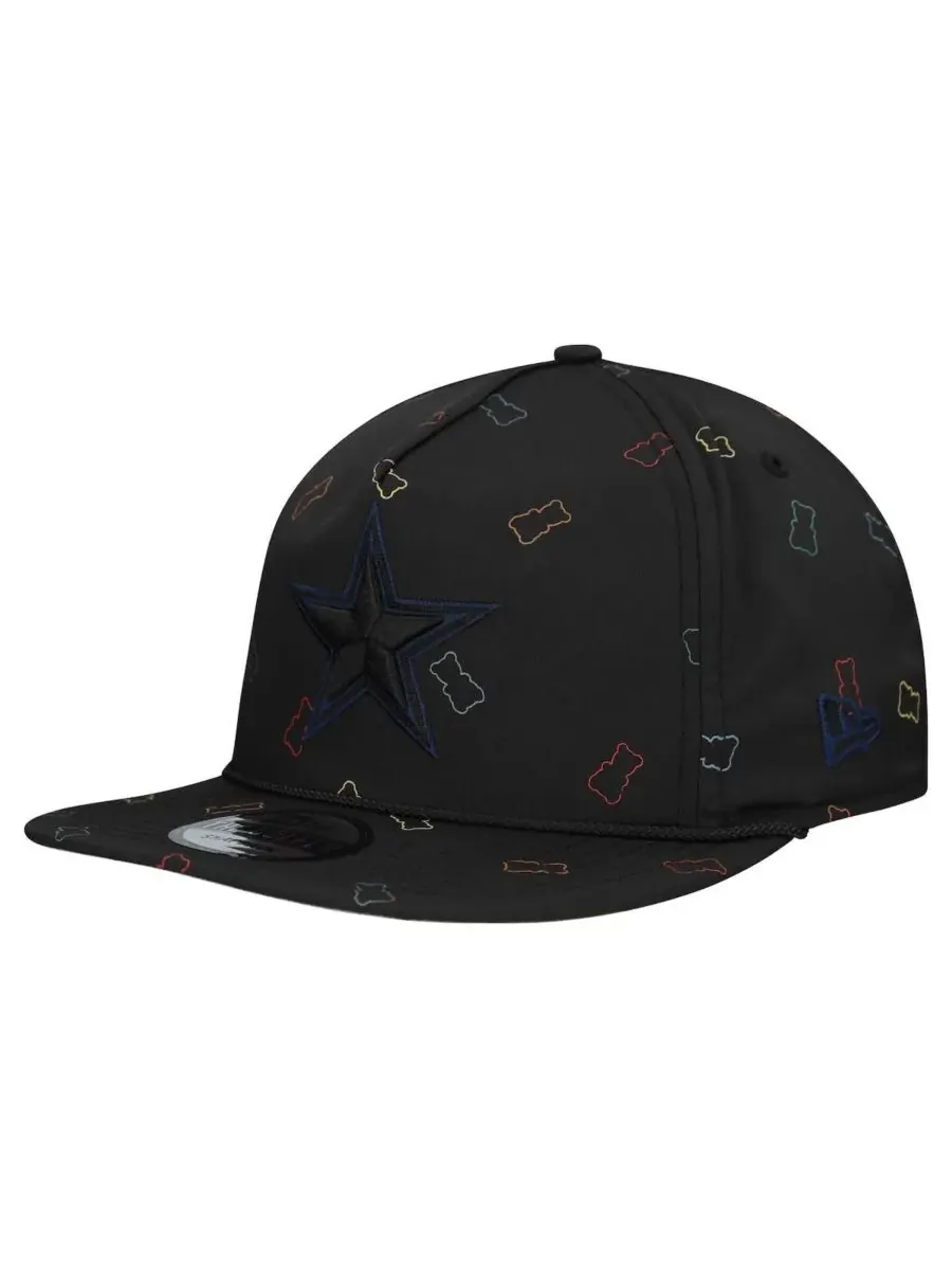 New Era Мужская черная бейсболка-снепбек с символикой команды Dallas Cowboys — изображение 1 из 4, черный