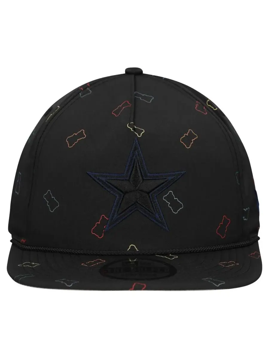New Era Мужская черная бейсболка-снепбек с символикой команды Dallas Cowboys — изображение 2 из 4, черный