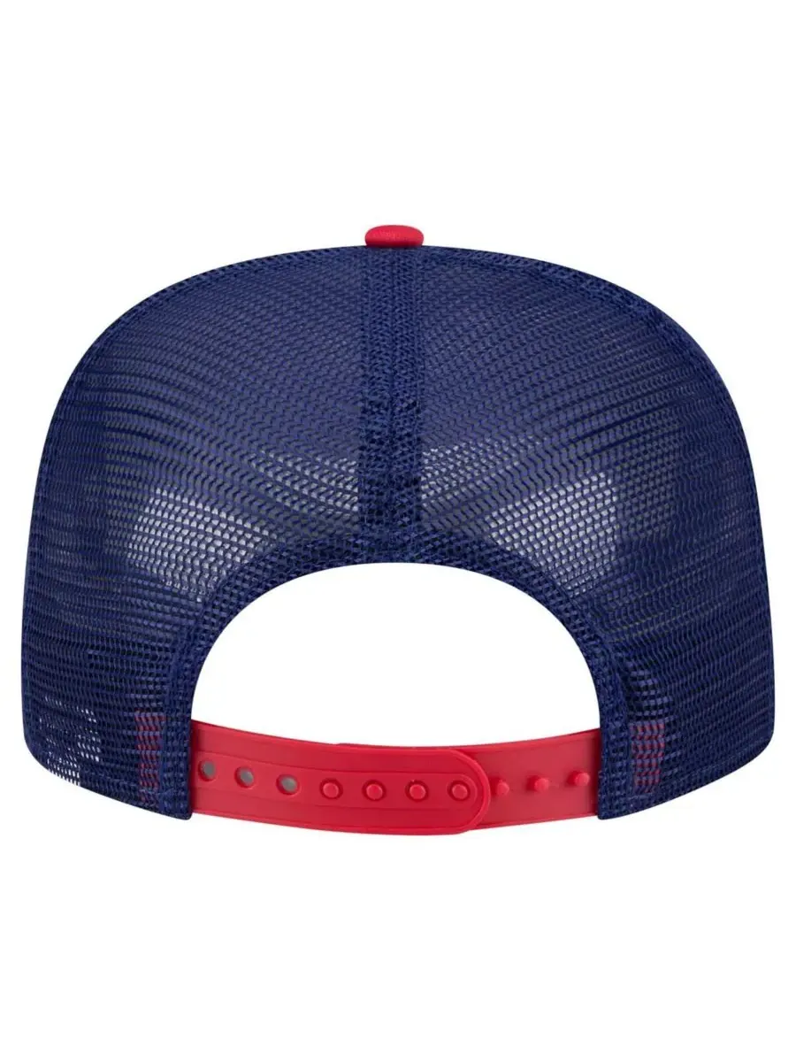 New Era Мужская бело-красная ретро-бейсболка Texas Rangers с надписью 9FIFTY — изображение 4 из 5, белый красный