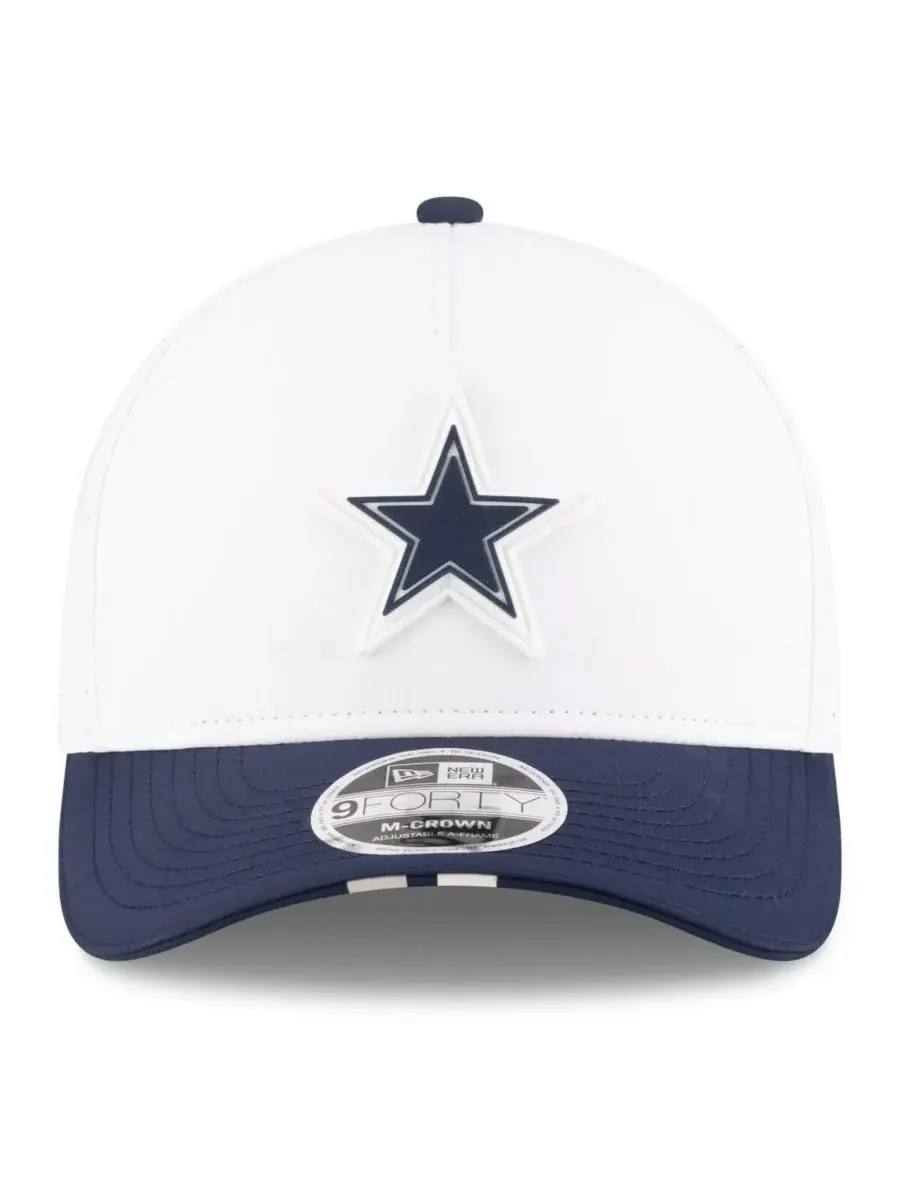 New Era Мужская кепка Dallas Cowboys 2025 NFL Training Camp A-Frame 9FORTY с регулируемой застежкой — изображение 2 из 4