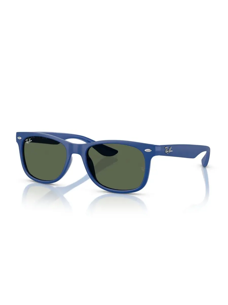 Детские солнцезащитные очки, модель New Wayfarer RB9052SF (для детей 7-10 лет) Ray-Ban Jr — синий