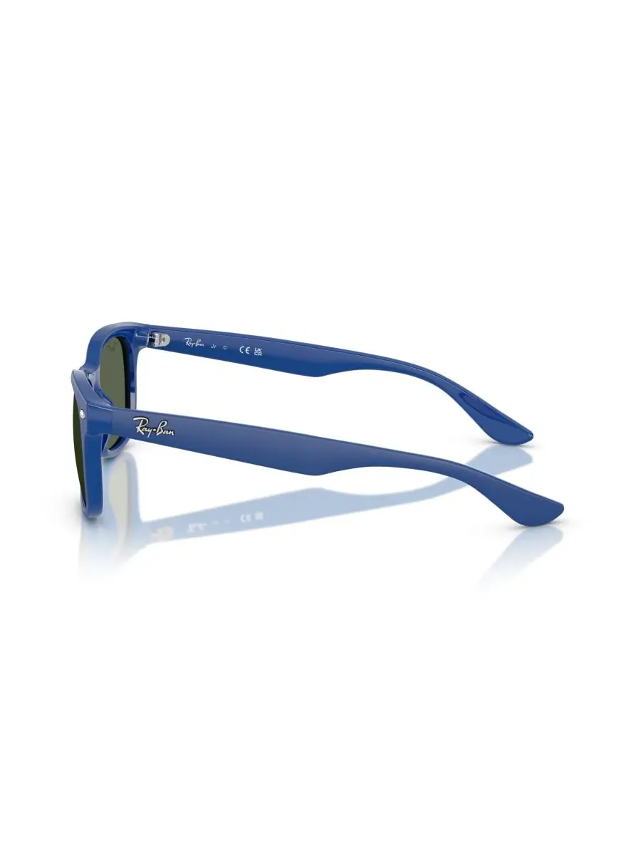Детские солнцезащитные очки, модель New Wayfarer RB9052SF (для детей 7-10 лет) Ray-Ban Jr — изображение 2 из 6, синий