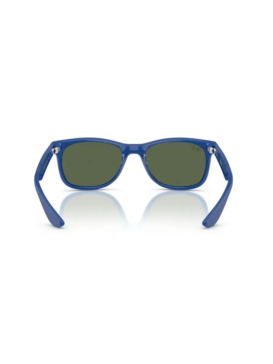 Детские солнцезащитные очки, модель New Wayfarer RB9052SF (для детей 7-10 лет) Ray-Ban Jr — изображение 4 из 6, синий