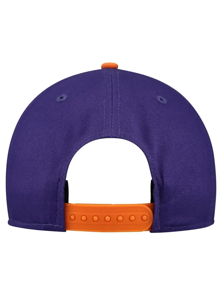 New Era Мужская фиолетовая кепка COOLERA 9FORTY A-Frame M-Crown с регулируемой высотой и рисунком — изображение 2 из 4