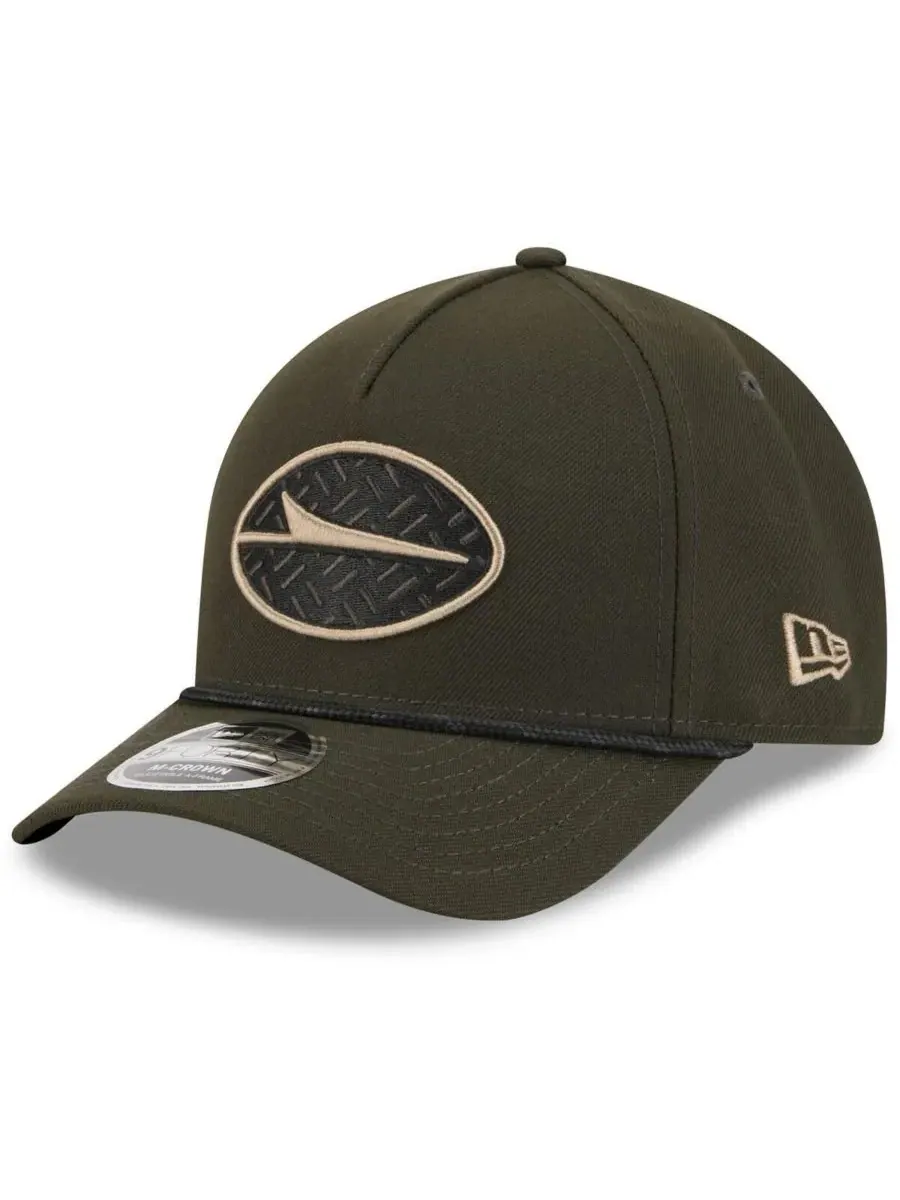 New Era Мужская регулируемая кепка Gotham Green New York Jets 2025 Rivalries Collection Sideline — изображение 4 из 5