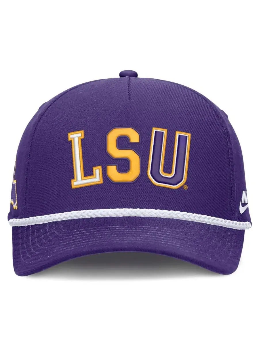 Кепка Nike с принтом LSU Tigers — изображение 2 из 4, фиолетовый