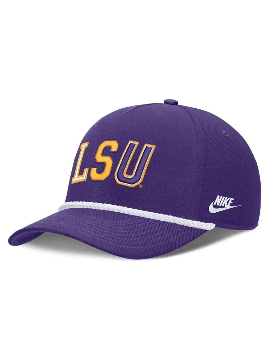 Кепка Nike с принтом LSU Tigers — изображение 3 из 4, фиолетовый