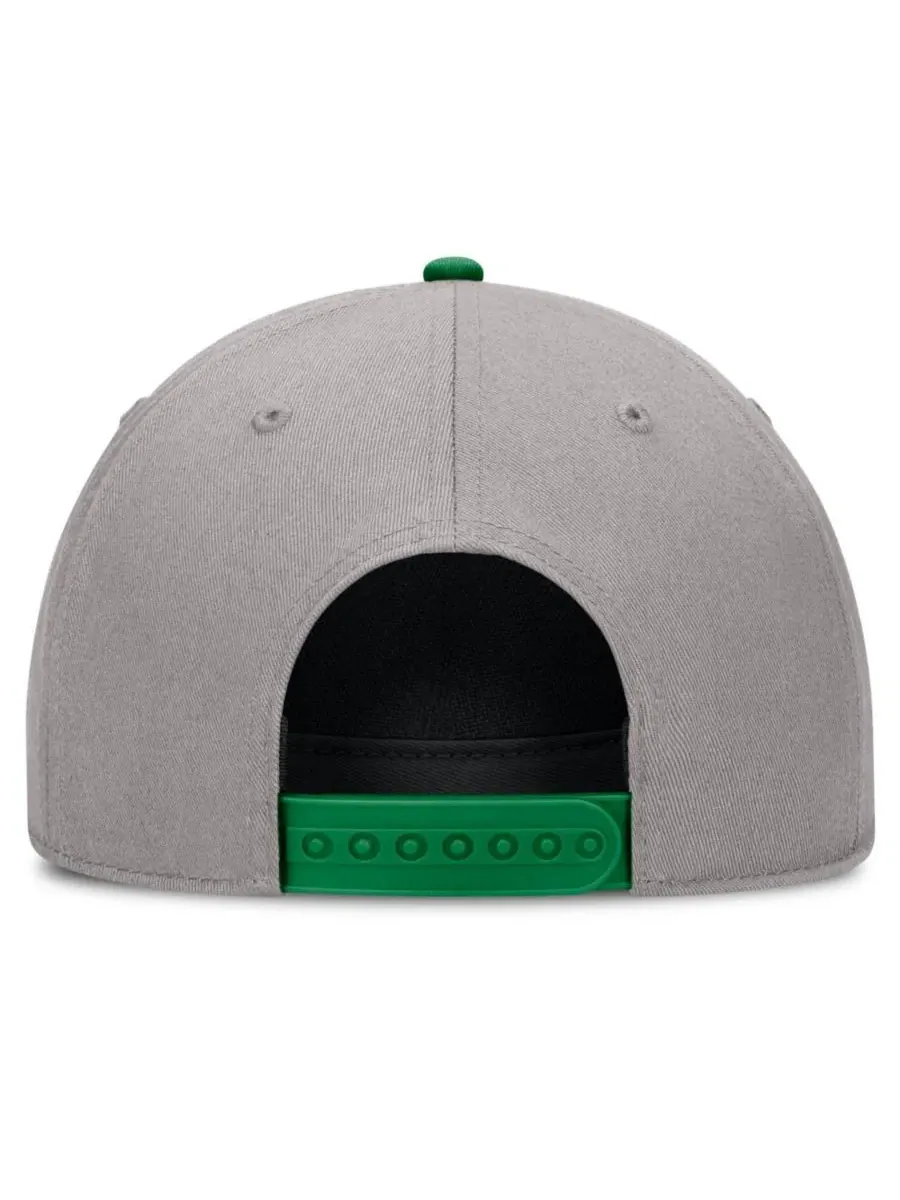 Кепка Oregon Ducks Primetime Rise Rope Adjustable Hat Nike — изображение 4 из 5, серый зеленый