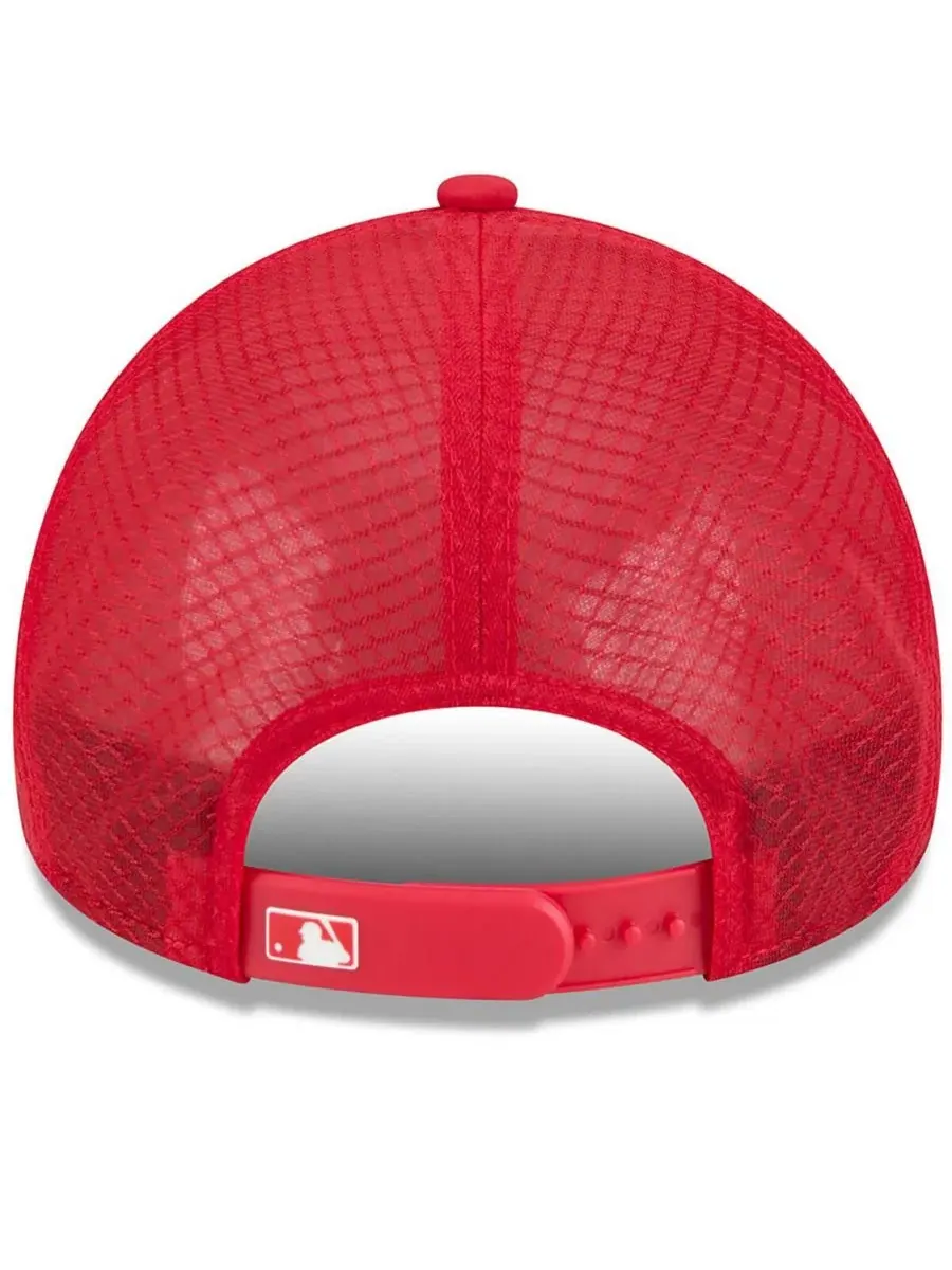 Кепка New Era Philadelphia Phillies 2026 Batting Practice Alternate Apex 9FORTY Adjustable — изображение 2 из 4, красный