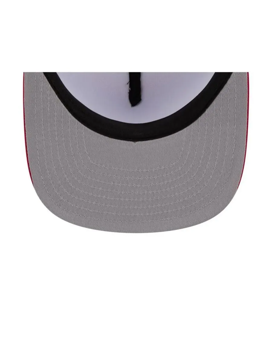 New Era Мужская красная бейсболка Cincinnati Reds Team Horizon 9FIFTY A-Frame Trucker Snapback — изображение 2 из 5, красный