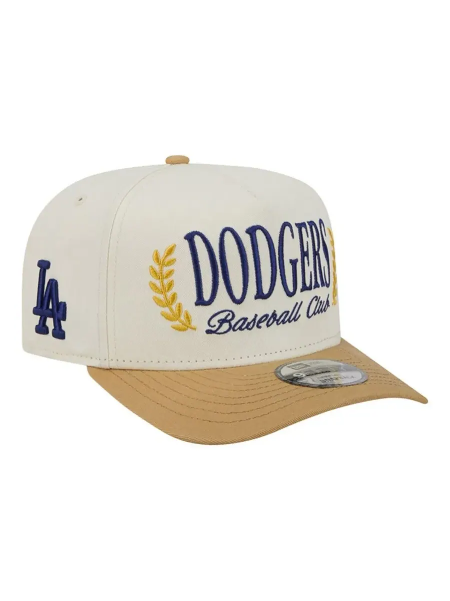 Бейсболка с высокой тульей, однотонная, модель Club 9FIFTY A-Frame New Era — изображение 1 из 7, бежевый