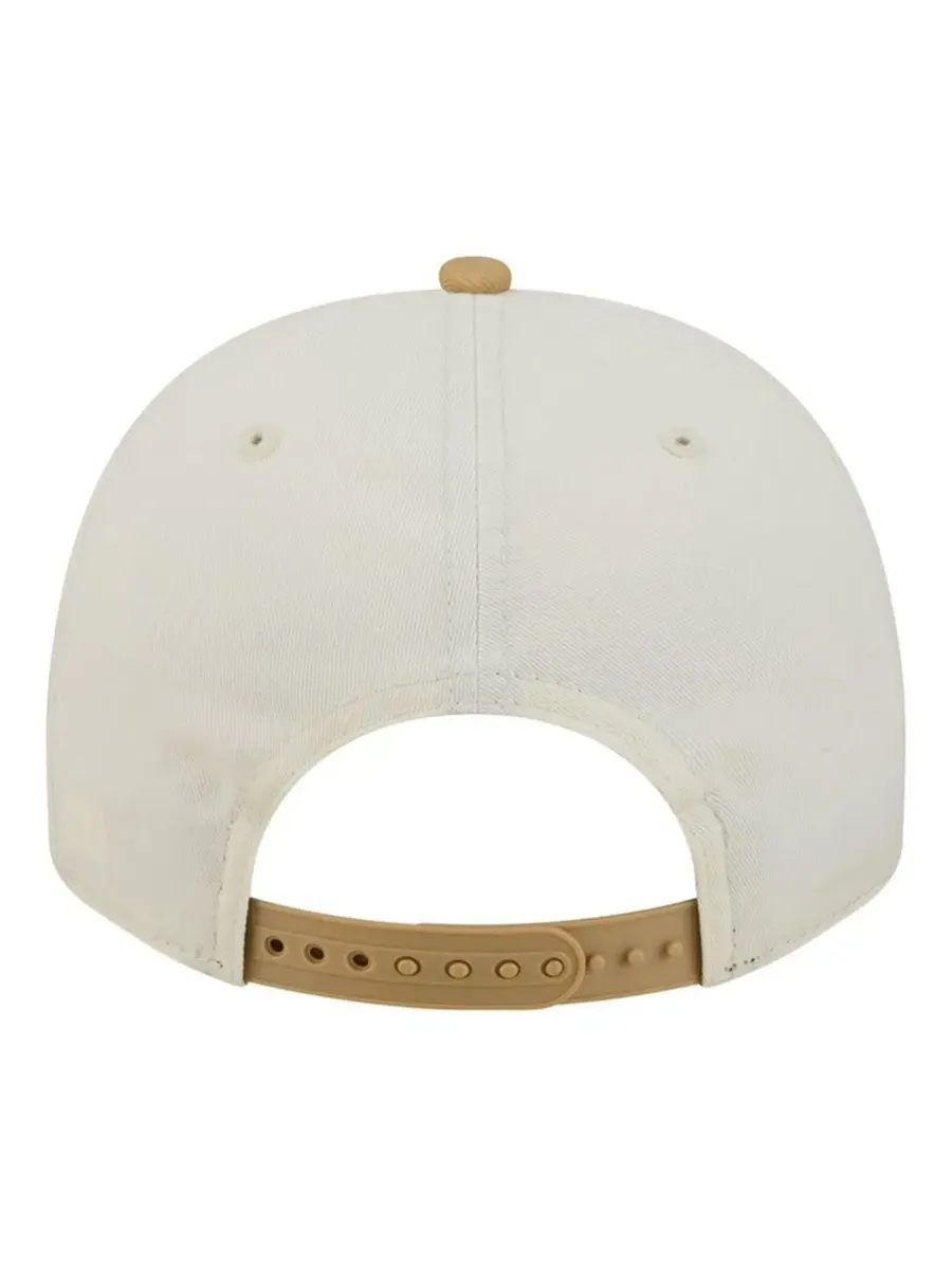 Бейсболка с высокой тульей, однотонная, модель Club 9FIFTY A-Frame New Era — изображение 4 из 7, бежевый
