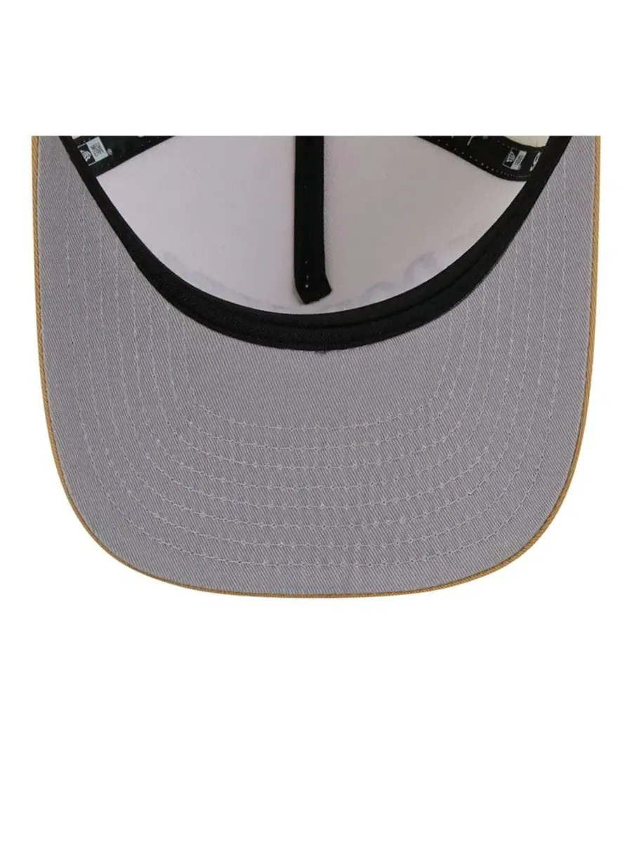 Бейсболка с высокой тульей, однотонная, модель Club 9FIFTY A-Frame New Era — изображение 5 из 7, бежевый