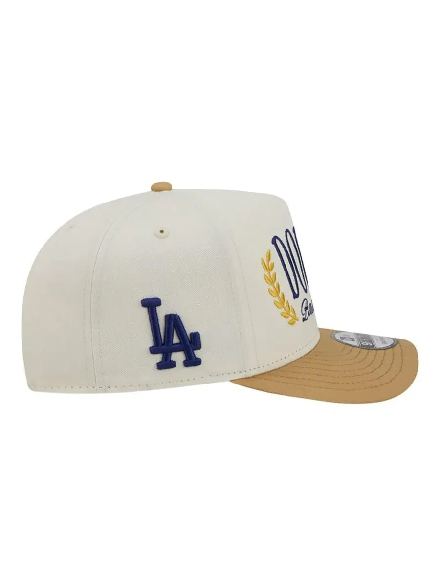 Бейсболка с высокой тульей, однотонная, модель Club 9FIFTY A-Frame New Era — изображение 7 из 7, бежевый