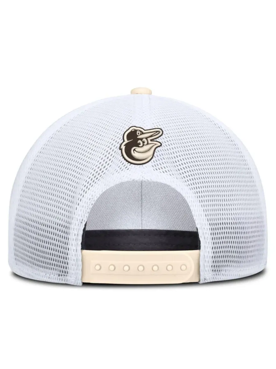 Кепка-тракер с вышивкой Nike Rise Dri-FIT — изображение 4 из 4, натуральный белый