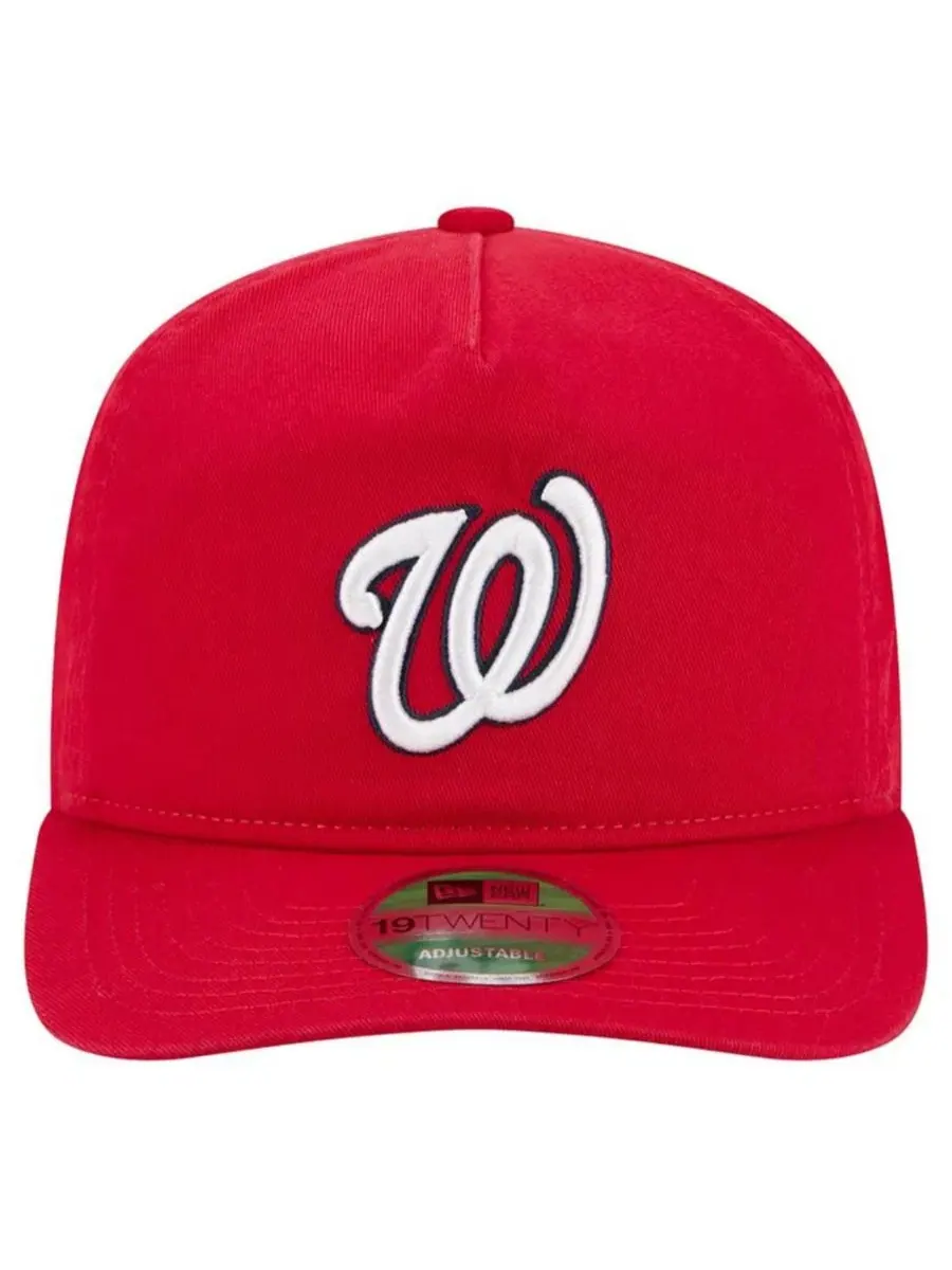 Бейсболка New Era Washington Nationals 19TWENTY — изображение 2 из 5, красный