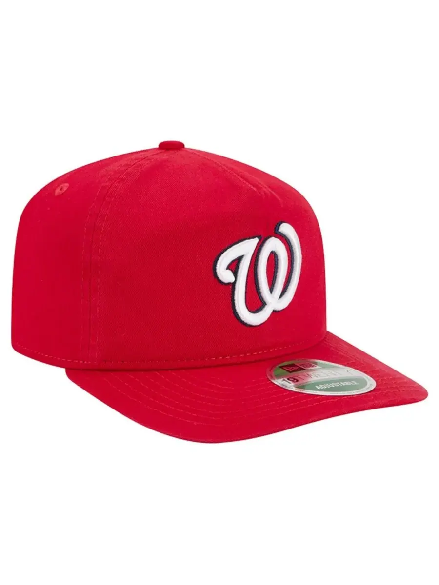 Бейсболка New Era Washington Nationals 19TWENTY — изображение 3 из 5, красный
