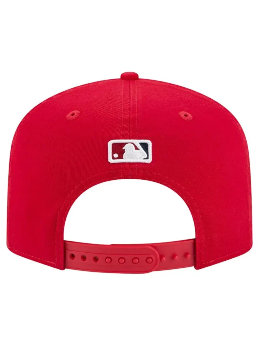Бейсболка New Era Washington Nationals 19TWENTY — изображение 4 из 5, красный