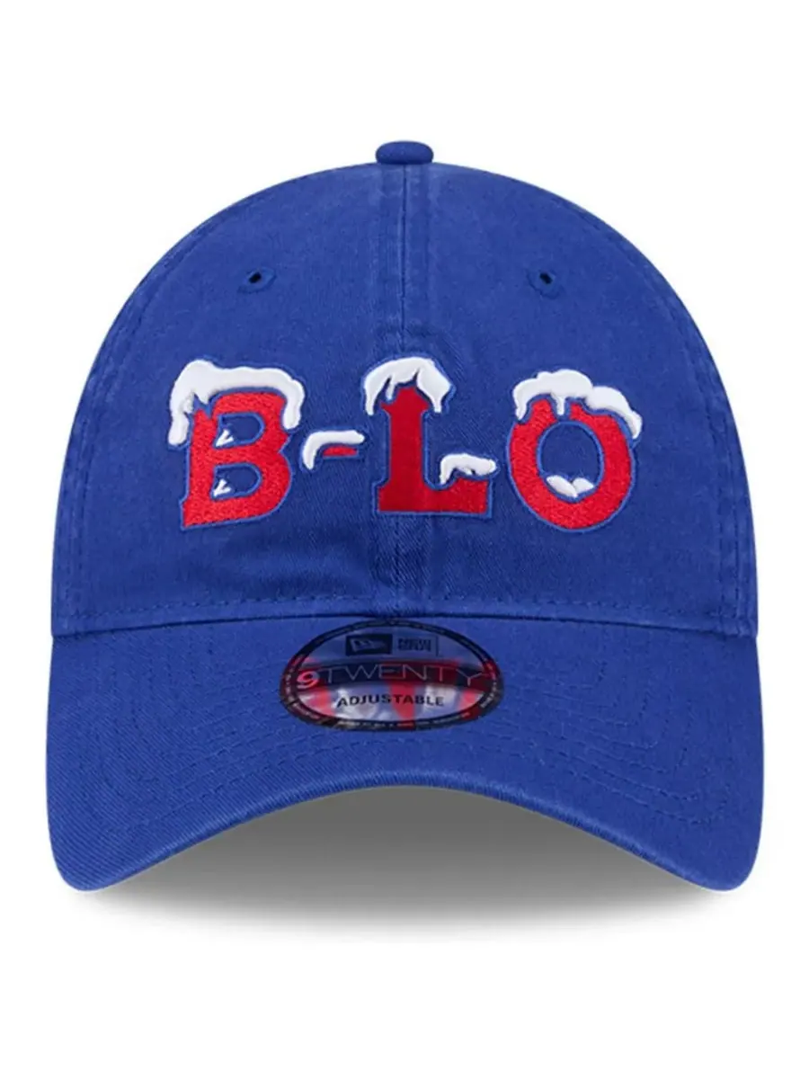 Мужская регулируемая кепка Buffalo Bills 2025 Rivalries Collection Team 9TWENTY New Era — изображение 4 из 5, королевский