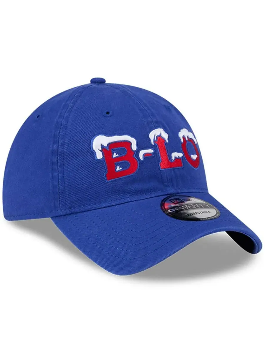 Мужская регулируемая кепка Buffalo Bills 2025 Rivalries Collection Team 9TWENTY New Era — изображение 5 из 5, королевский