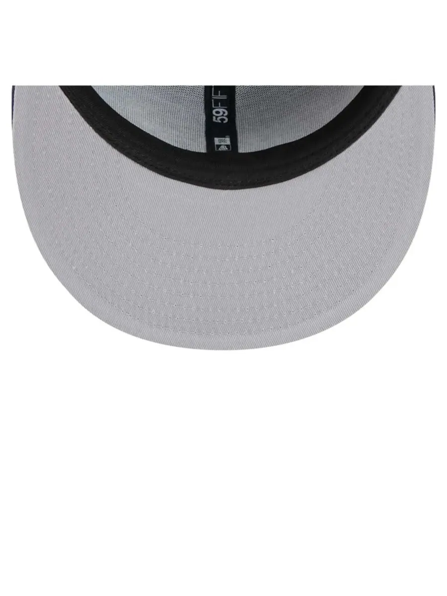 New Era Мужская темно-синяя бейсболка Nashville Predators Core 59FIFTY — изображение 2 из 5, темно-синий