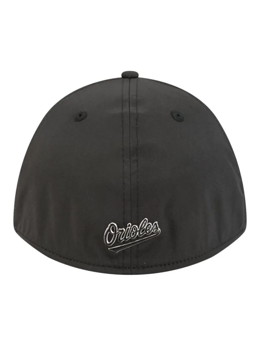 Кепка New Era с металлическим логотипом Baltimore Orioles — изображение 4 из 7, черный