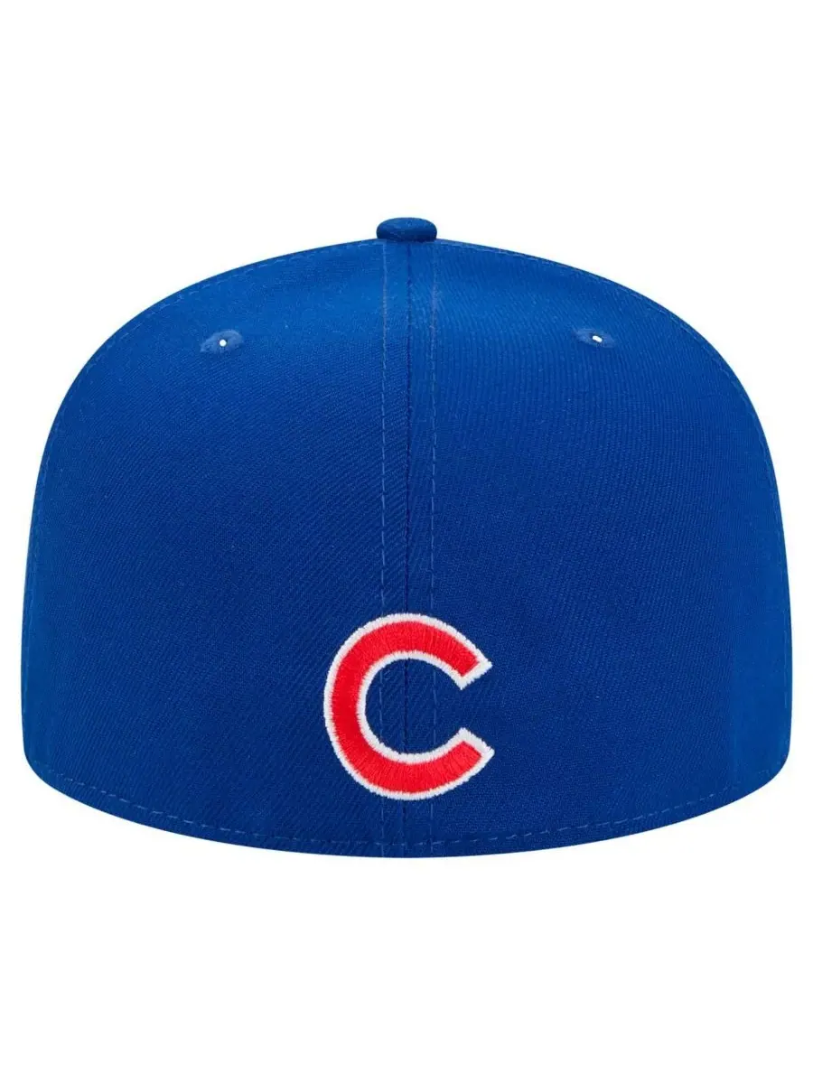 Мужская бейсболка Royal Chicago Cubs Ransom 59FIFTY Fitted Hat New Era — изображение 4 из 4, королевский