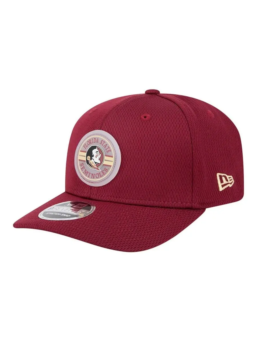 New Era Мужская кепка 9SEVENTY цвета гранат с нашивкой команды Florida State Seminoles — изображение 1 из 4
