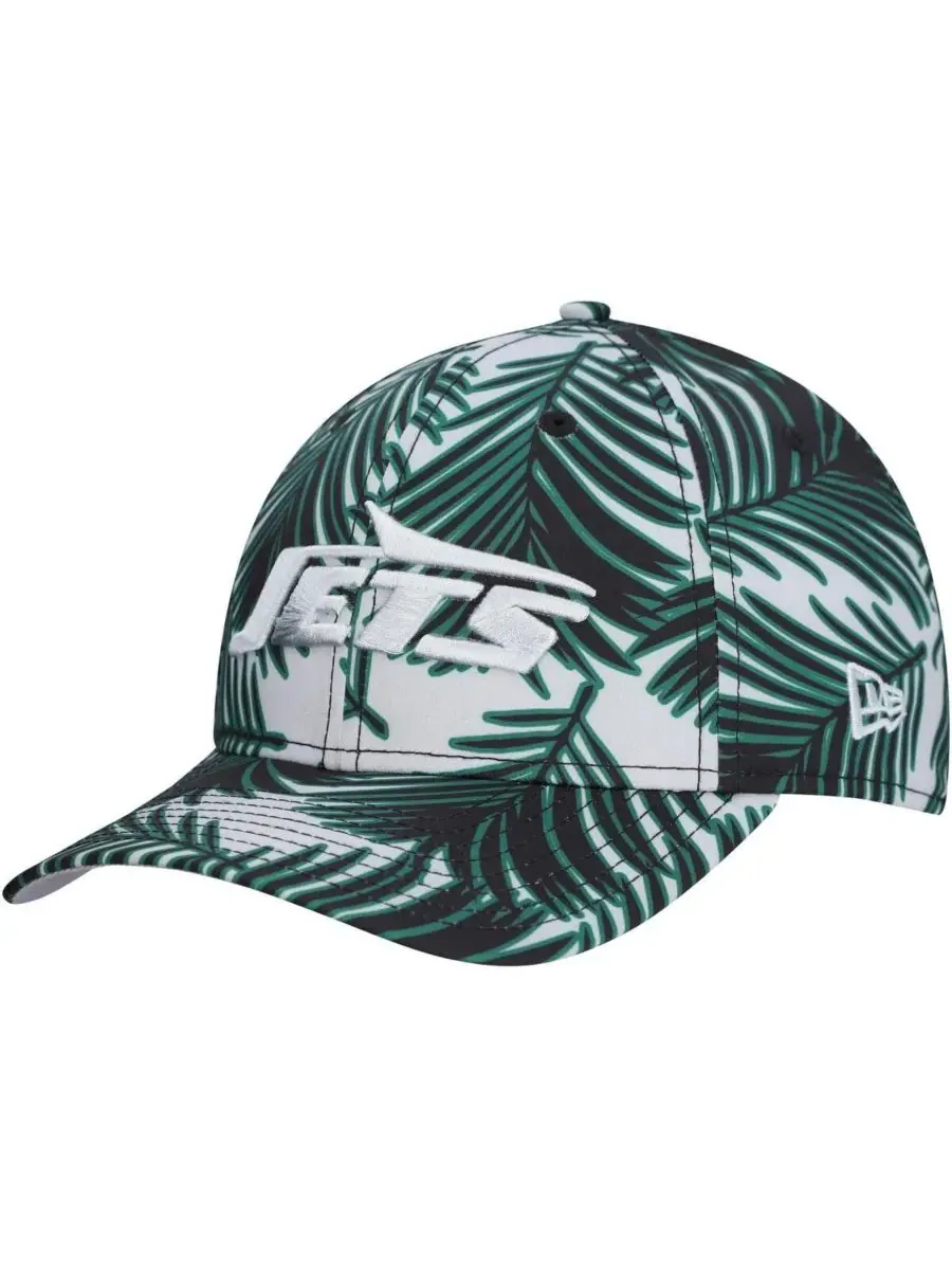 New Era Мужская серая кепка New York Jets Palms 39THIRTY Flex — изображение 1 из 4, серый
