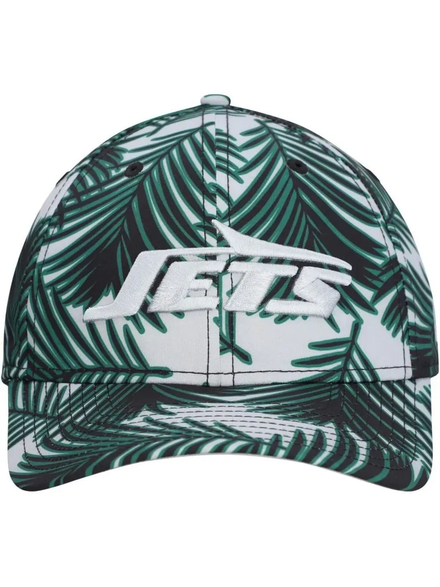 New Era Мужская серая кепка New York Jets Palms 39THIRTY Flex — изображение 2 из 4, серый