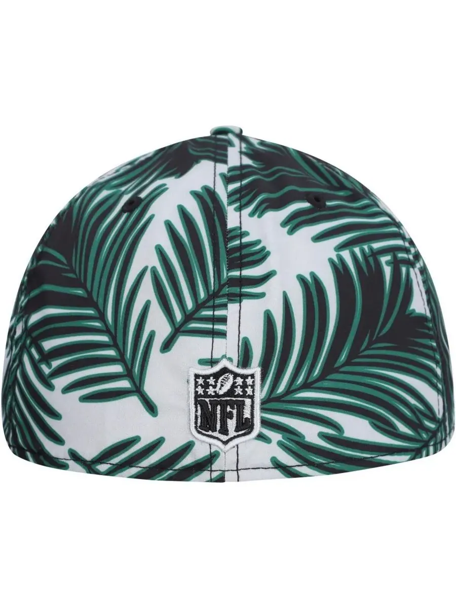New Era Мужская серая кепка New York Jets Palms 39THIRTY Flex — изображение 4 из 4, серый