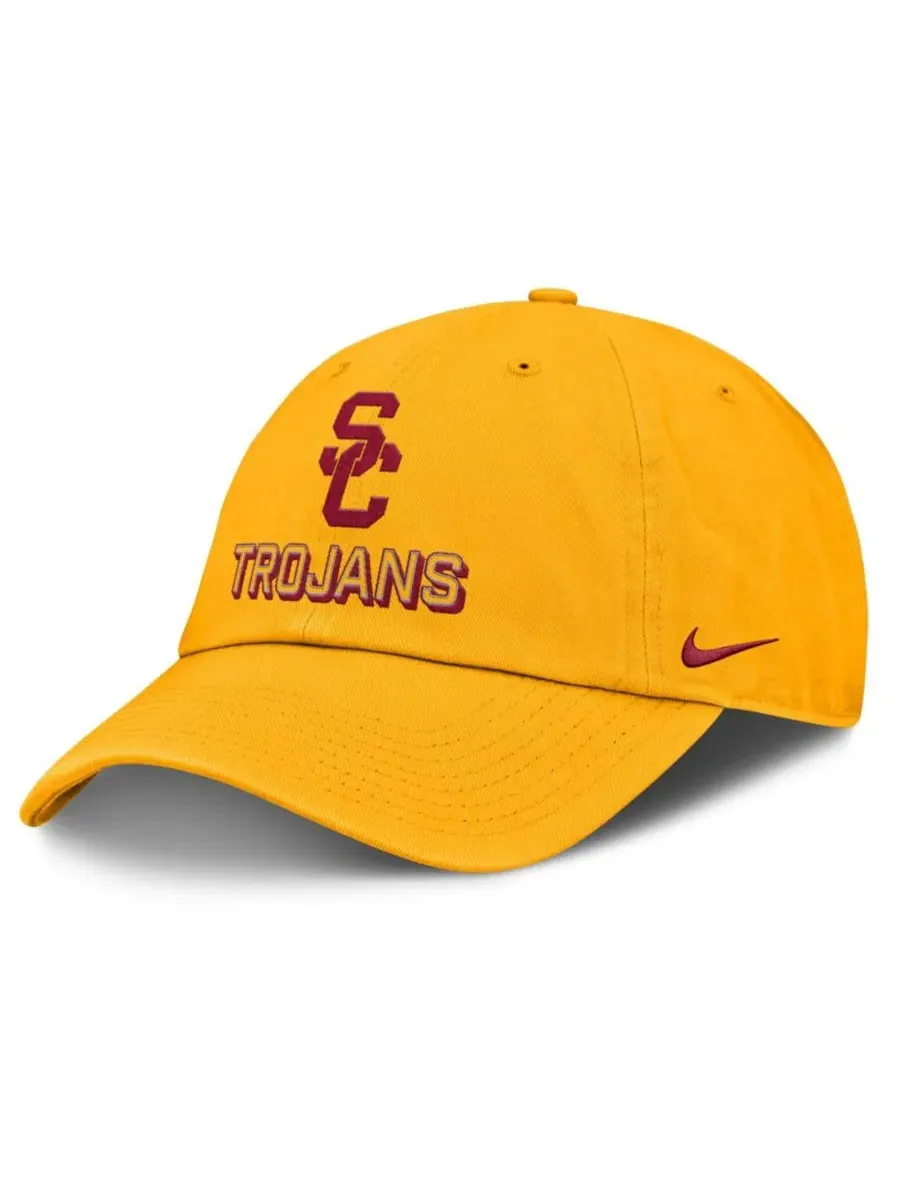 Кепка Nike USC Trojans 2025 On-Field Club — изображение 1 из 4, золото