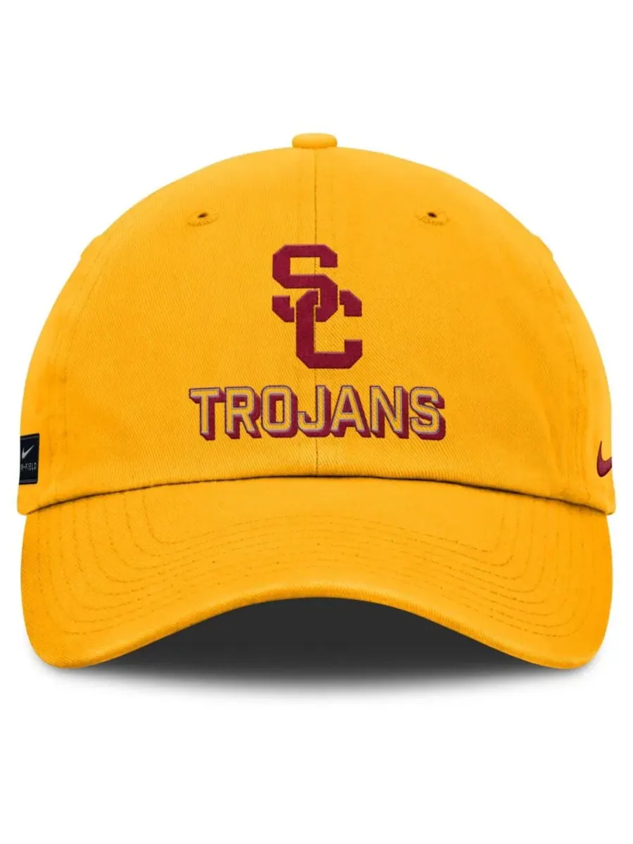 Кепка Nike USC Trojans 2025 On-Field Club — изображение 2 из 4, золото